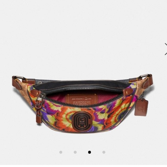 Coach Mini Rivington Belt Bag in Signature Canvas - Picture 5 of 15